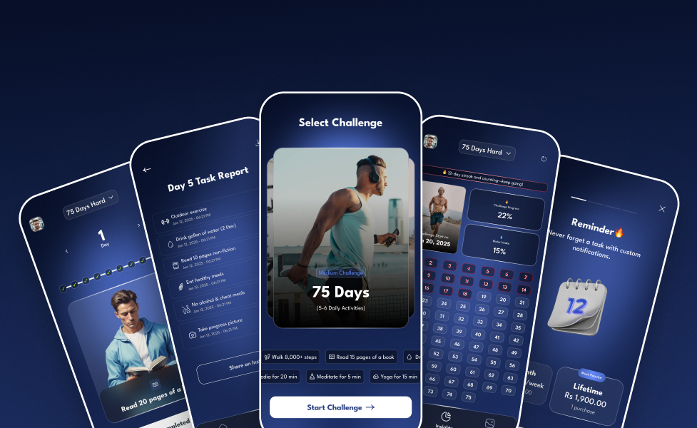 75 days hard challenge ios app-1